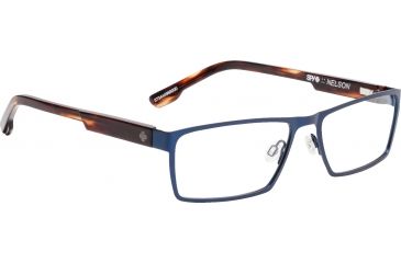 Image of Spy Optic Nelson Progressive Prescription Eyeglasses, Matte Navy/Dark Tort Frame, 573444968000PR