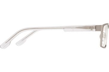 Image of Spy Optic Nelson Progressive Prescription Eyeglasses, Matte Silver/Crystal Frame, 573444627000PR