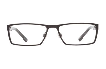 Image of Spy Optic Nelson Progressive Prescription Eyeglasses, Matte Black/Gray Smoke Frame, 573444626000PR
