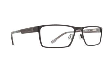Image of Spy Optic Nelson Progressive Prescription Eyeglasses, Matte Black/Gray Smoke Frame, 573444626000PR