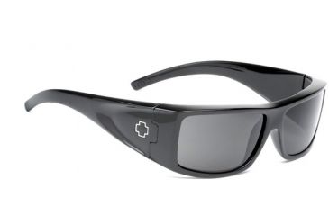Image of Spy Oasis Sunglasses - Black frame, Gray lenses