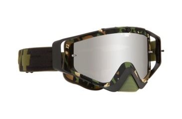 Image of Spy Optic Omen Goggles w/Shield Lens Shape, Matte Fatigue  Frame, Happy Bronzew/  Silver Spect 0323129696483