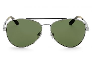 Image of Spy Optic Parker Sunglasses w/ Silver Frame &amp; Grey Green Polarized Lens