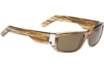 Image of 670924316074: Brown Stripe Tortoise Frame / Bronze Polarized Lenses