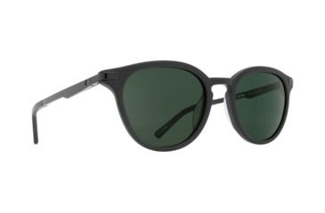 Image of Spy Optic Pismo Eyewear - Unisex - Sunglasses, Matte Black Frame, Happy Gray Green Polar Lens, Polarized, 873501374864