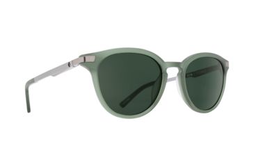 Image of Spy Optic Pismo Progressive Prescription Sunglasses, Matte Translucent Seaweed Frame, 873501787863PR