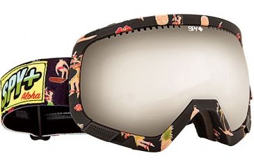 Image of Spy Optic Platoon Goggles - Aloha - Bronze w/Silver Mirror Lens + Yellow Lens 312012097084