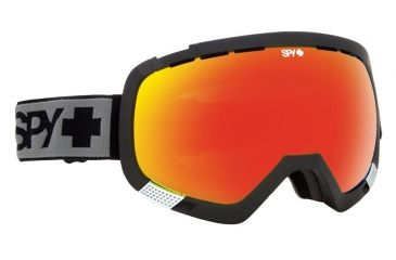 Image of Spy Optic Platoon Ski Goggles - Black Frame, Bronze W/ Red Spectra &amp; Blue Contact Lens, 312012374278
