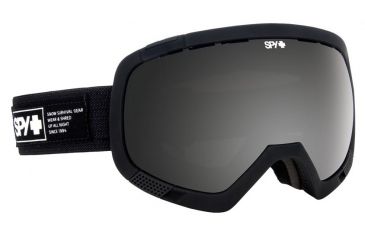 Image of Spy Optic Platoon Ski Goggles - Nocturnal Frame, Gray W/ Black Mirror &amp; Persimmon Contact Lens, 312012600849