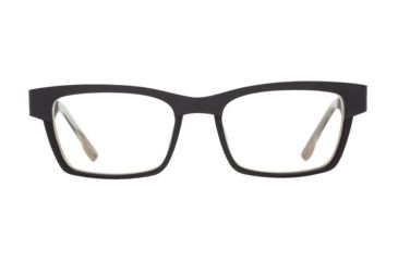 Image of Spy Optic Brando Eyeglasses - Black Horn Frame &amp; Clear Lens SRX00098