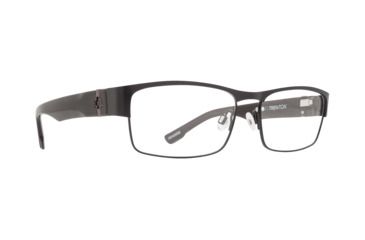Image of Spy Optic Trenton Single Vision Prescription Eyeglasses, Matte Black/Smoke Frame-SRX00053SV