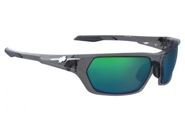 Image of Spy Optic Quanta Bifocal Prescription Sunglasses, Clear Smoke Frame, Bronze w/Green Spectra Lens-673007204148BI