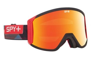 Image of Spy Optic Raider Ski Goggles - Prismatic RedFrame, Bronze W/ Red Spectra &amp; Pink Lens, 313074648405