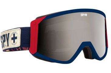Image of Spy Optic Raider Snow Goggles - Beach Party Bombers Frame and Grey W/ Black Mirror Lens 313074539139
