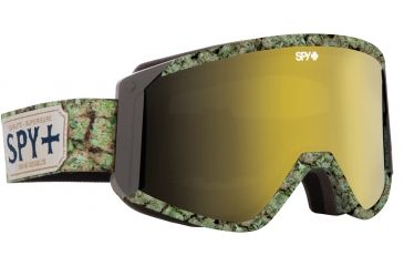 Image of Spy Optic Raider Snow Goggles - Cali Kush Frame and Bronze W/Gold Mirror +Yellow Lens 313074836836