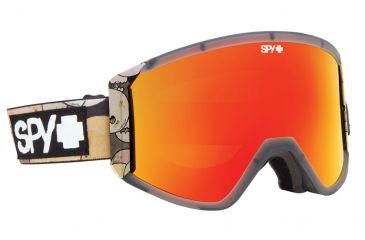 Image of Spy Optic Raider Snow Goggles - Spy + Travis Millard Frame - Bronze w/Red Spectra Persimmon Lens 313074622951