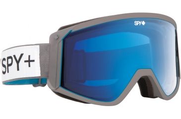 Image of Spy Optic Raider Snow Goggles - Greystone Frame and Blue Contact +Bronze Lens 313074898981