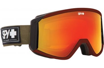 Image of Spy Optic Raider Snow Goggles - Outdoor Revival Frame and Bronze W/ Red Spectra +Persimmon Lens 313074731966