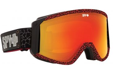 Image of Spy Optic Raider Snow Goggles - Spy + Stevie Bell Frame and Bronze W/ Red Spectra Lens 313074153966
