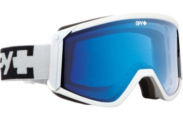 Image of Spy Optic Raider Snow Goggles - White Frame and Persimmon Contact +Bronze Lens 313074632979