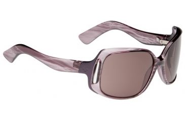 Image of 670622317129 Shiny Purple Stripe Tortoise frame, Gray lenses