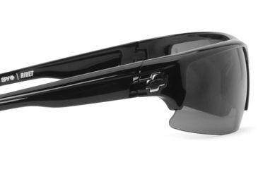 Image of Spy Optic Rivet Sunglasses w/ Black Frame &amp; Grey Polarized Lens