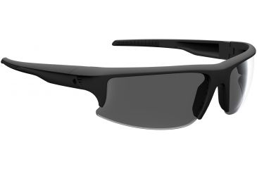 Image of Spy Optic Rivet Sunglasses - Matte Black Frame and Bronze W/ Light Blue Spectra Lens 673028374823