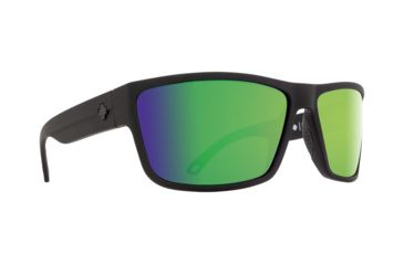 Image of Spy Optic Rocky Single Vision Prescription Sunglasses, Soft Matte Black Frame, 673248973861SV