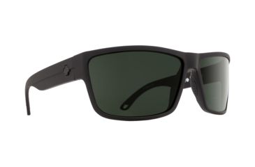 Image of Spy Optic Rocky Single Vision Prescription Sunglasses, Matte Black Frame - 673248374863SV