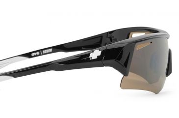 Image of Spy Optic Screw Sunglasses w/ Black Frame &amp; Bronze Silver Mirror Lens