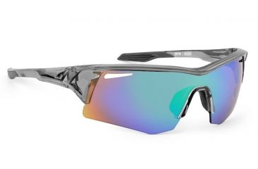 Image of Spy Optic Screw Sunglasses w/ Clear Smoke Frame &amp; Bronze Green Spectra Lens