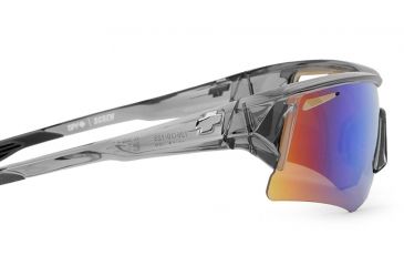 Image of Spy Optic Screw Sunglasses w/ Clear Smoke Frame &amp; Bronze Green Spectra Lens