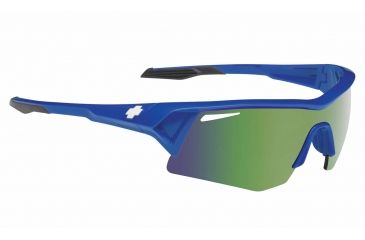 Image of Spy Optic Screw Sunglasses, Royal Blue Frame, Gray w/ Navy Spectra Lens 673019540372
