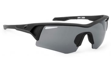Image of Spy Optic Screw Sunglasses, Black Frame, Grey Lens, Polarized 673019038135