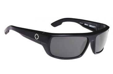 Image of Spy Optic Bounty Sunglasses, Ansi Black Frame, Gray Polar Lens, Polarized 673017242135