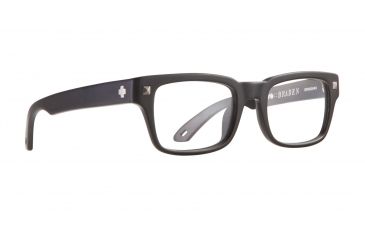 Image of Spy Optic Single Vision Prescription Eyeglasses - Braden 49 - Matte Black Frame SRX00043RX