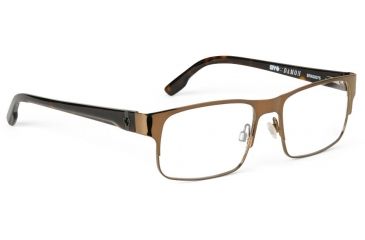Image of Spy Optic Single Vision Prescription Eyeglasses - Damon 53 - Mahogany Frame SRX00075RX