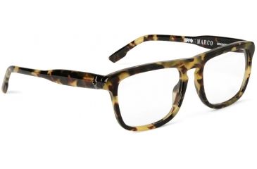 Image of Spy Optic Single Vision Prescription Eyeglasses - Marco 53 - Army Tortoise Frame SRX00087RX