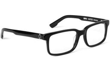 Image of Spy Optic Single Vision Prescription Eyeglasses - Mateo 52 - Black Frame SRX00092RX