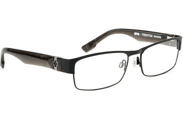 Image of Spy Optic Single Vision Prescription Eyeglasses - Trenton 55 - Matte Black/Smoke Frame SRX00053RX