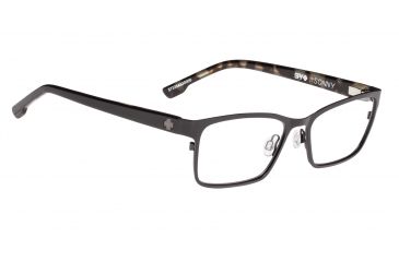 Image of Spy Optic Sonny Single Vision Prescription Eyeglasses, Matte Black/Black Tort Frame, 573354830000SV