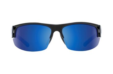 Image of Spy Optic Sprinter Sunglasses, Black Ansi Rx Frame, Happy Bronze Polar w/Dark Blue Spectra Lens, Polarized, 673502242473