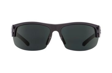 Image of Spy Optic Sprinter Sunglasses, Matte Black Ansi Rx Frame, Happy Gray/Green Lens, 673502243863