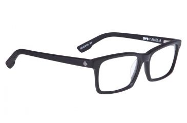 Image of Spy Optic Amelia Single Vision Prescription Eyeglasses, Black Frame-SRX00119SV