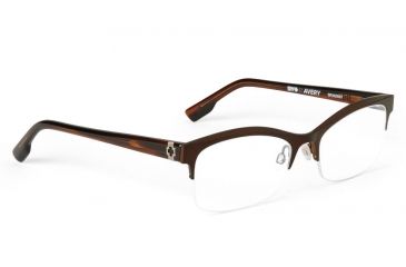 Image of Spy Optic Avery Eyeglasses - Mahogany Frame &amp; Clear Lens SRX00067