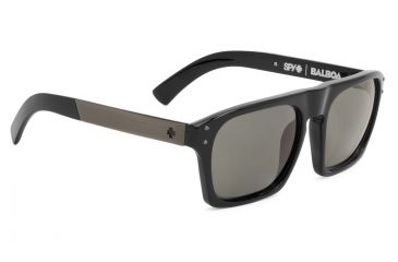 Image of Spy Optic Balboa Progressive Prescription Sunglasses, Black Frame, Happy Grey Green Lens-673175038863PR
