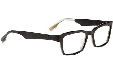Image of Spy Optic Brando Eyeglasses - Black Horn Frame &amp; Clear Lens SRX00098