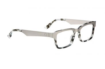 Image of Spy Optic Brando Eyeglasses - Snow Leopard Frame &amp; Clear Lens SRX00099