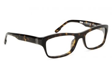 Image of Spy Optic Carter Eyeglasses - Dark Tortoise Frame &amp; Clear Lens SRX00041