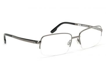 Image of Spy Optic Damian Eyeglasses - Gunmetal Frame &amp; Clear Lens SRX00014